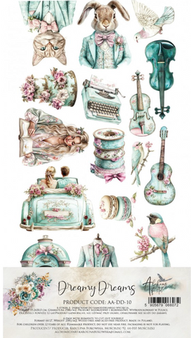 ALCHEMY OF ART Dreamy Dreams | 6x12 Cut Out Set