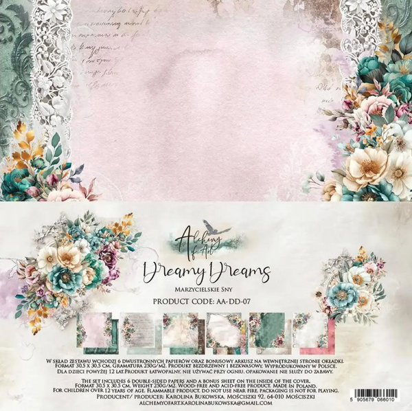 ALCHEMY OF ART Dreamy Dreams | 12x12 Paper Pad