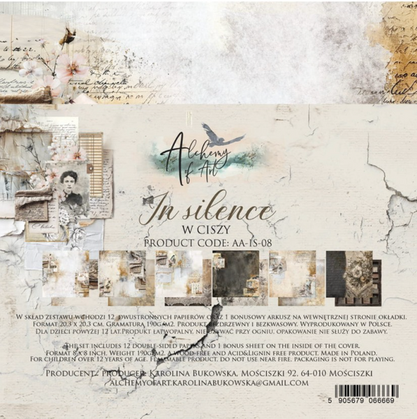 ALCHEMY OF ART In Silence | 12x12 Paper Pad