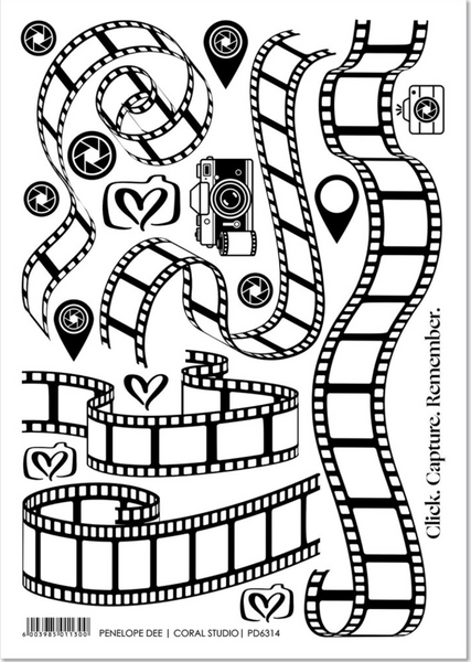 PENELOPE DEE Coral Studio | Filmstrip Transparency