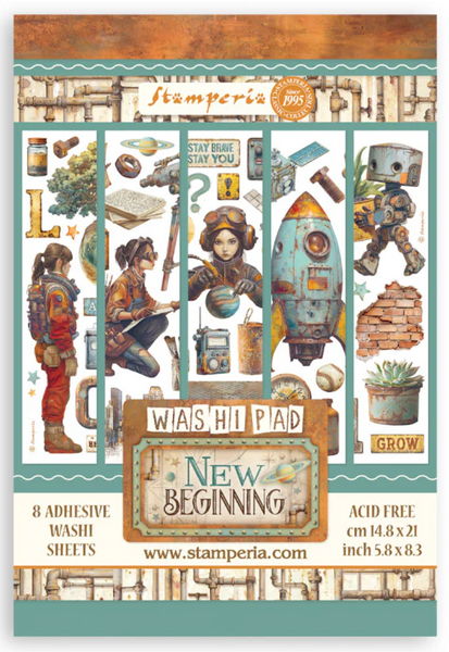 STAMPERIA A New Beginning | Washi Pad
