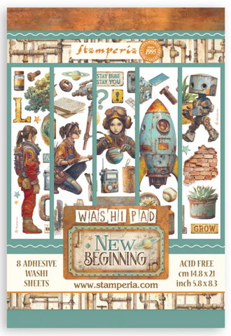 STAMPERIA A New Beginning | Washi Pad