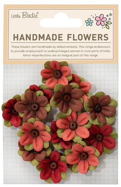 LITTLE BIRDIE Handmade Flowers | Juno | Ruby Aura