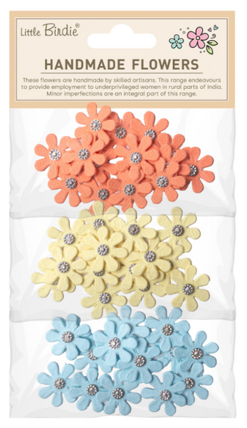 LITTLE BIRDIE Handmade Flowers | Luna | Vibrant Aura