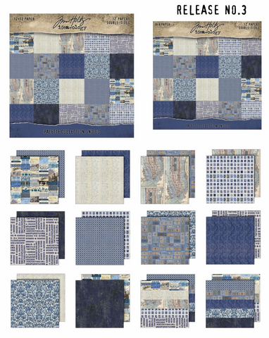 TIM HOLTZ IDEA-OLOGY | Palettes Collection : Indigo | 12x12