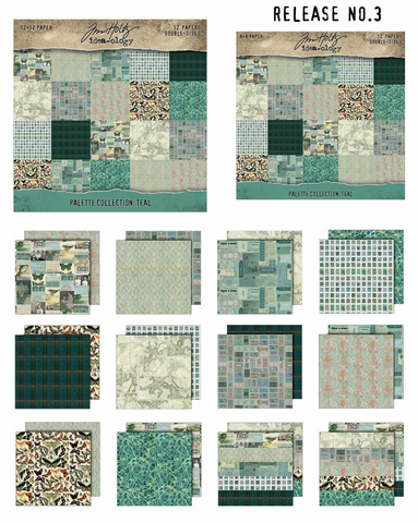 TIM HOLTZ IDEA-OLOGY | Palettes Collection : Teal | 8x8