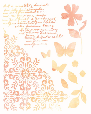 SIZZIX STUDIO Stencils | 49&Market | Petal Play