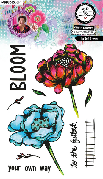 STUDIOLIGHT Clear Stamp | ABM | In Full Bloom