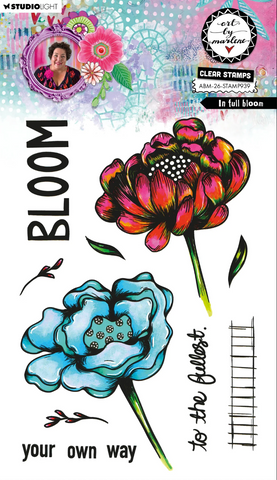 STUDIOLIGHT Clear Stamp | ABM | In Full Bloom
