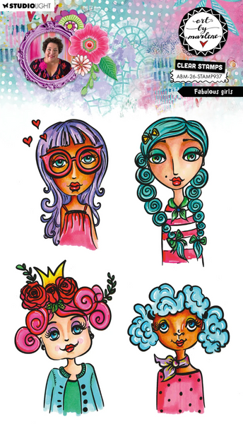 STUDIOLIGHT Clear Stamp | ABM | Fabulous Girls
