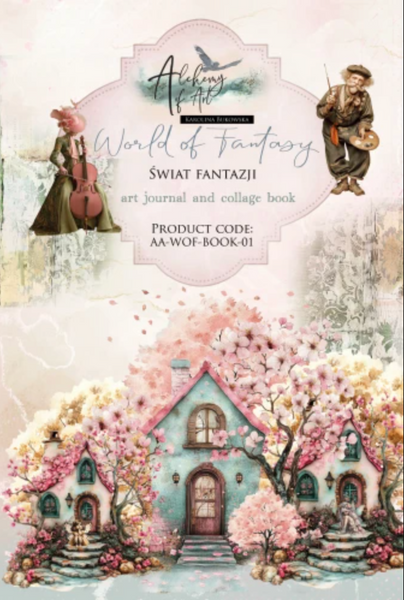 ALCHEMY OF ART World of Fantasy | Art Journal and Collage Book