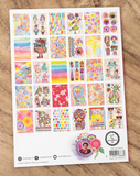 STUDIOLIGHT Art By Marlene | A4 Cut And Paste Block | Color-Happy