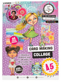 STUDIOLIGHT Art By Marlene | A5 Cut And Paste Block | Color-Happy