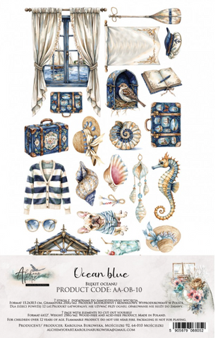 ALCHEMY OF ART Ocean Blue | 6x12 Cut Out Set