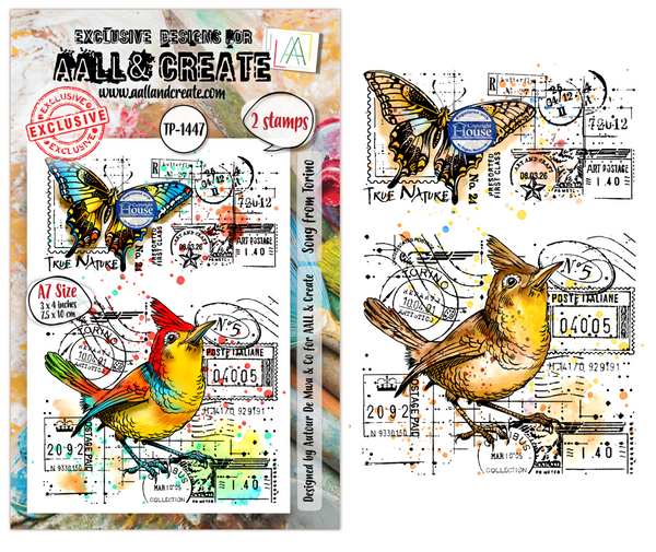 AALL & CREATE Stamp | TP-1447 | Song From Torino