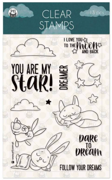 P13 Clear Stamps | Good Night Stamp Set 01