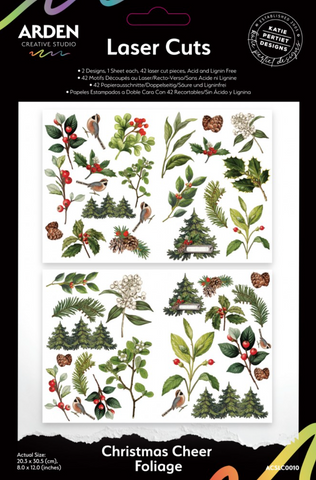 ARDEN CREATIVE STUDIO Christmas Cheer | Laser Cuts | Foliage