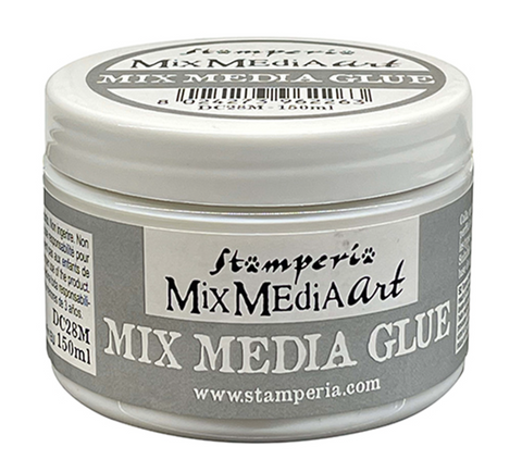STAMPERIA Mixed Media Art | Mix Media Glue