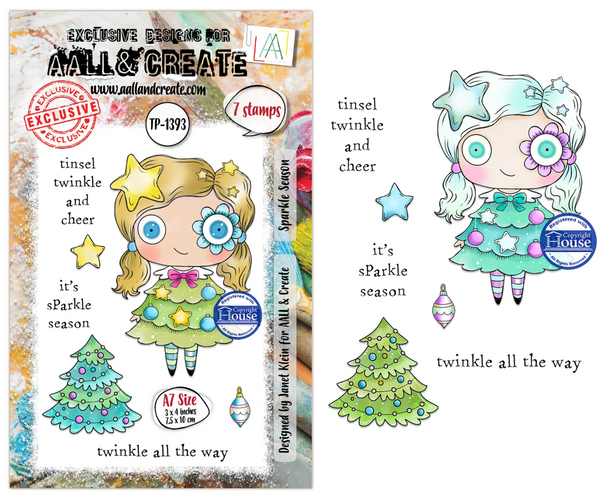 AALL & CREATE Stamp | TP-1393 | Sparkle Season