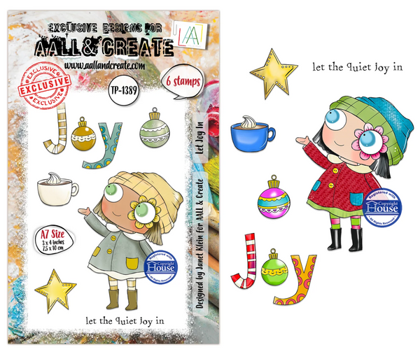 AALL & CREATE Stamp | TP-1389 | Let Joy In