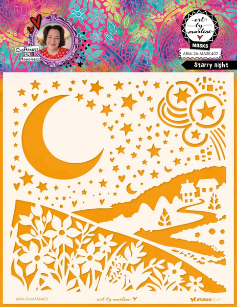 STUDIOLIGHT Art By Marlene | Starry Night | Masks