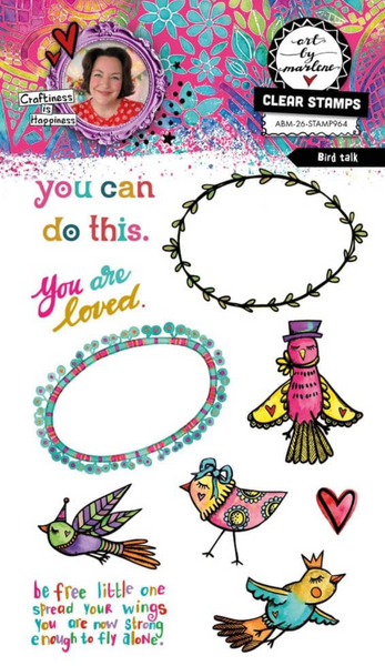 STUDIOLIGHT Clear Stamp | ABM | Bird Talk