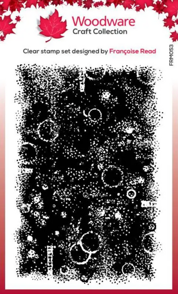 CREATIVE EXPRESSIONS Woodware Stamp | Mini Texture Background