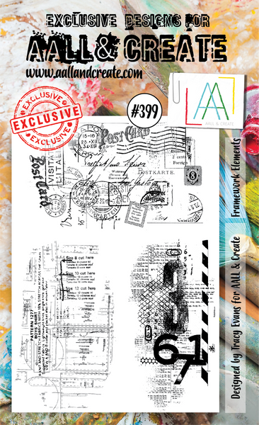 AALL & CREATE Stamp | #399 | Framework Elements