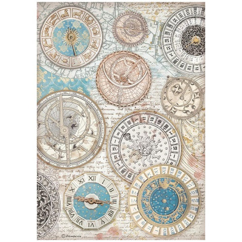 STAMPERIA Rice Paper | Venice City Of Art | Zodiac