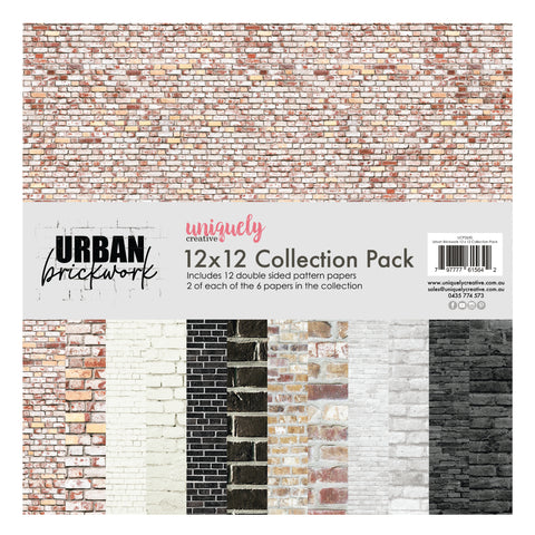 UNIQUELY CREATIVE Paper Pack | Urban Brickwork