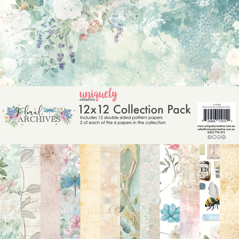 UNIQUELY CREATIVE Collection Pack | Floral Archives | 12x12