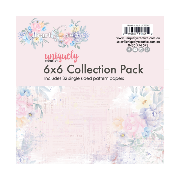 UNIQUELY CREATIVE Collection Pack | Heart & Soul | 6x6