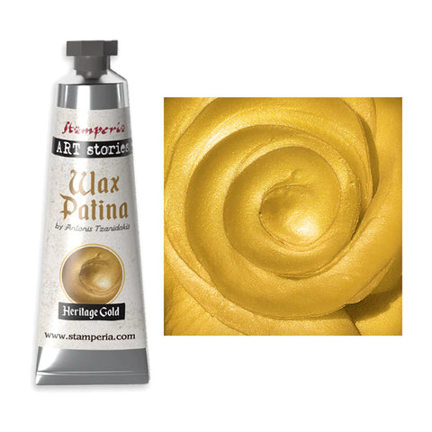 STAMPERIA Art Stories | Wax Patina | Heritage Gold