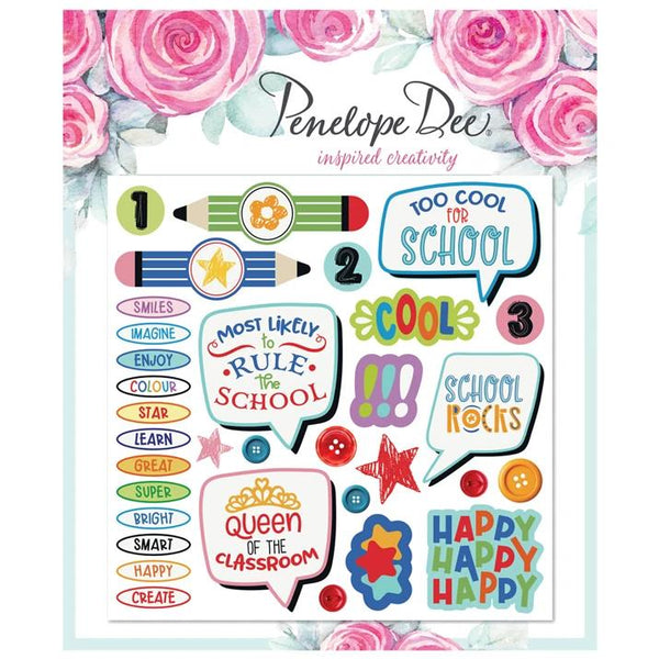 PENELOPE DEE  Scribbles | Embellish-It Stickers