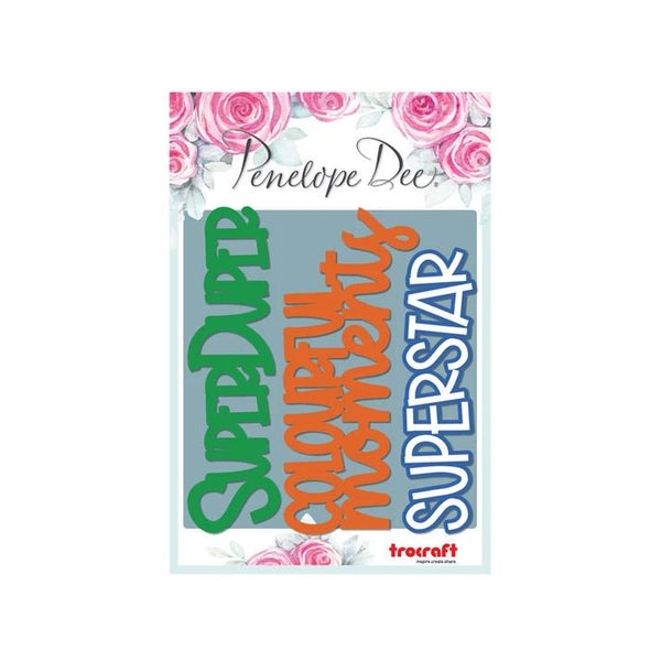 PENELOPE DEE  Scribbles | Acrylic Word Sentiments