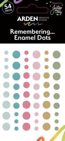 ARDEN CREATIVE STUDIO Remembering | Enamel Dots