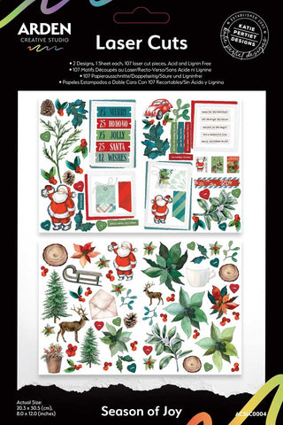ARDEN CREATIVE STUDIO Season of Joy | Laser Cuts