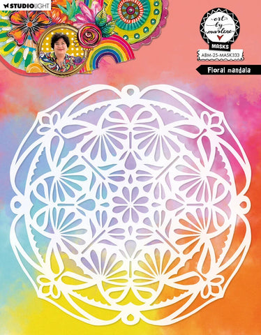 STUDIOLIGHT Art By Marlene | Floral Mandala | Mask