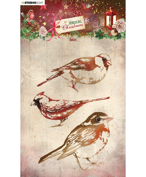 STUDIOLIGHT Stamp Set | Magical Christmas | Birds
