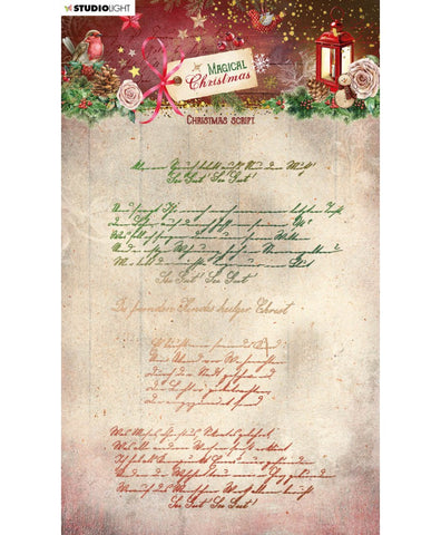 STUDIOLIGHT Stamp Set | Magical Christmas | Christmas Script