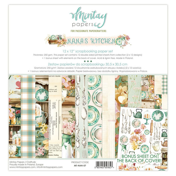 MINTAY Paper Pack | Nana's Kitchen  12 x 12