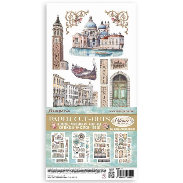 STAMPERIA Paper Cut-Outs | Venice City Of Art