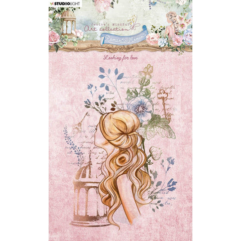 STUDIOLIGHT | Jenine's Mindful Art Stamp | Romantic Moments | Looking for Love