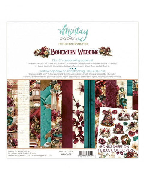 MINTAY Paper Pack | Bohemian Wedding 12x12