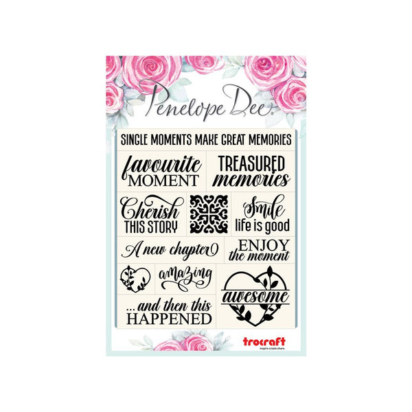 PENELOPE DEE Petals and Sage | Acrylic Journal Strips