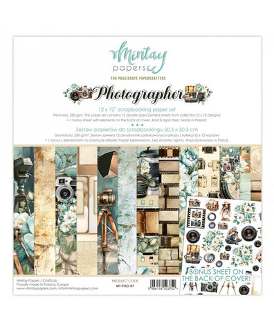 MINTAY Paper Pack | Photographer | 12x12