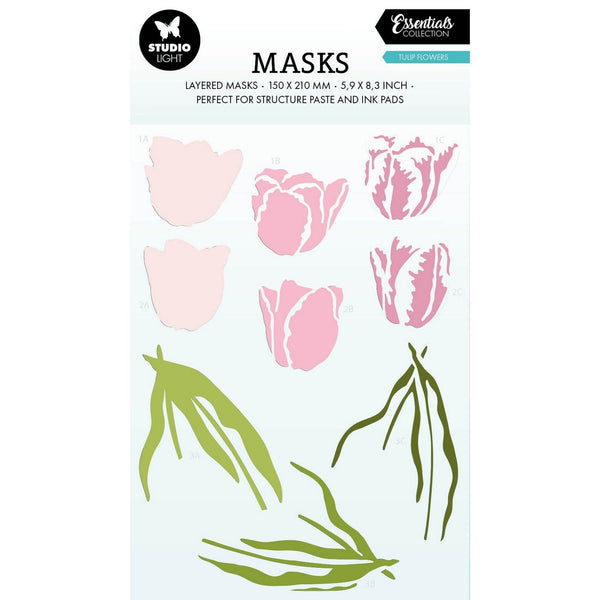 STUDIOLIGHT Essential Masks | Tulip Flowers