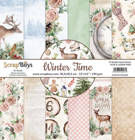 SCRAPBOYS Winter Time | 12x12 Paper Pad