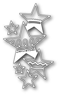 POPPYSTAMPS Stacked Stars