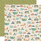 SIMPLE STORIES Safe Travels Paper Pack | 10 sheets